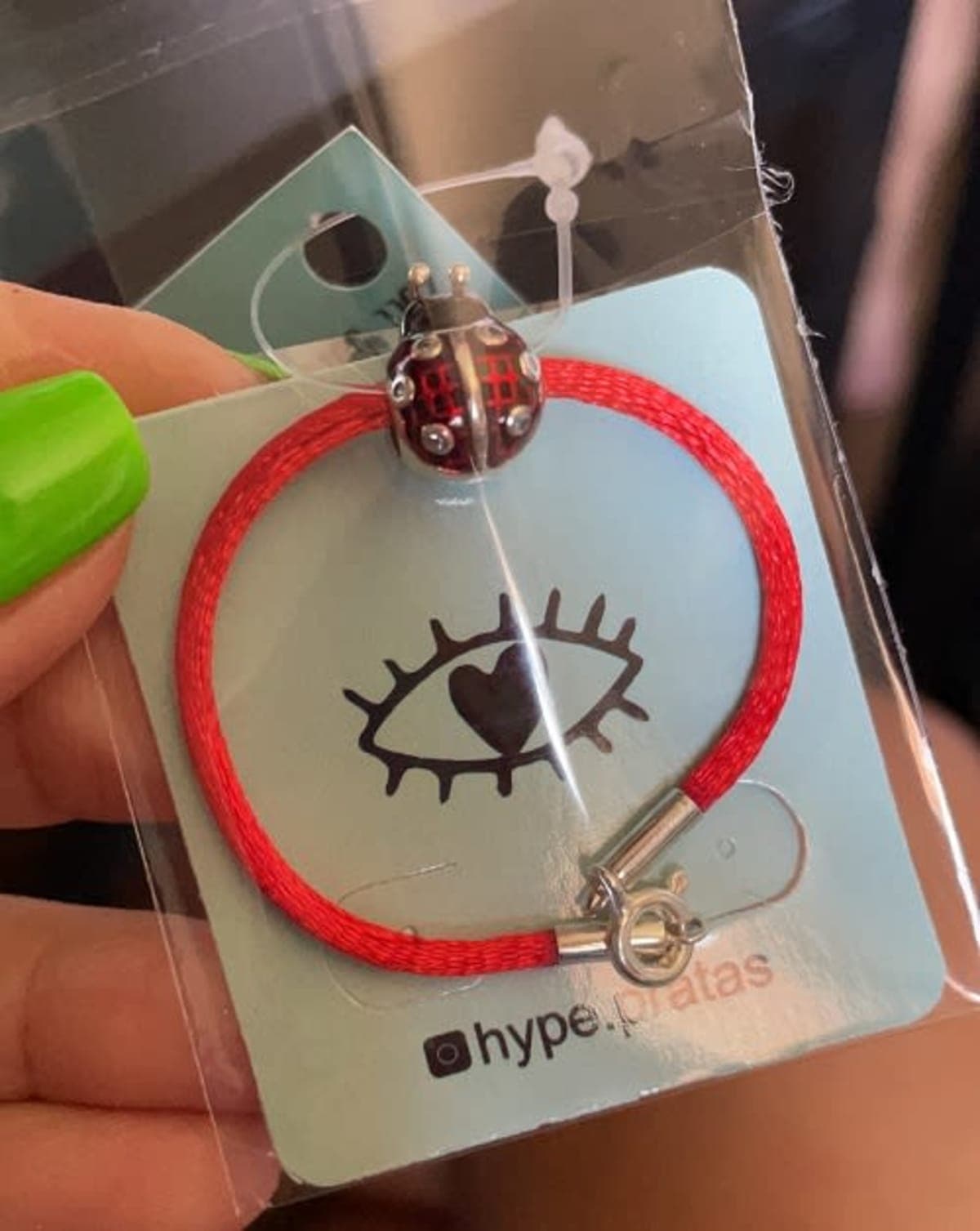 Pulseira Cetim Bebê 13cm