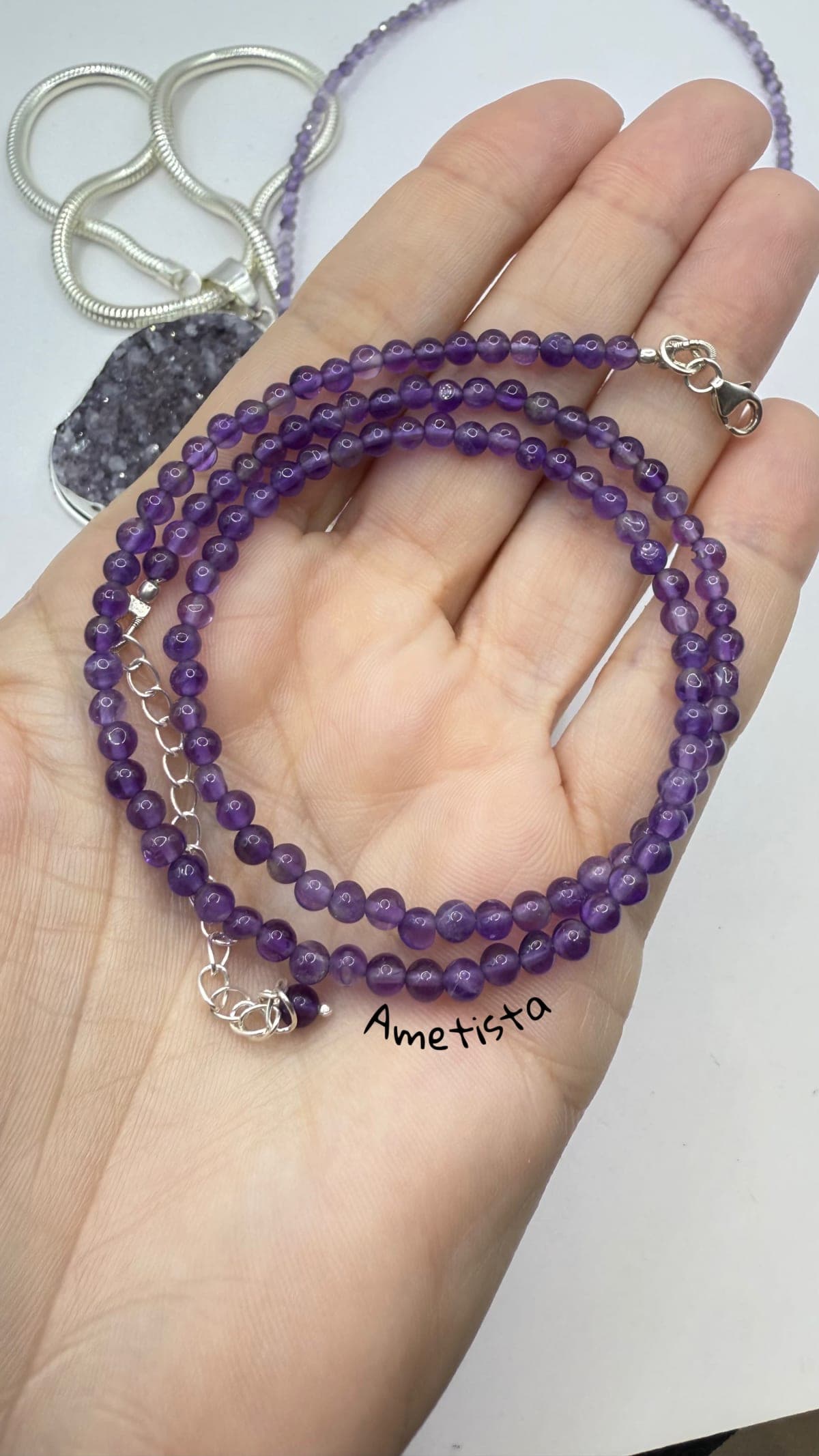 Choker Ametista